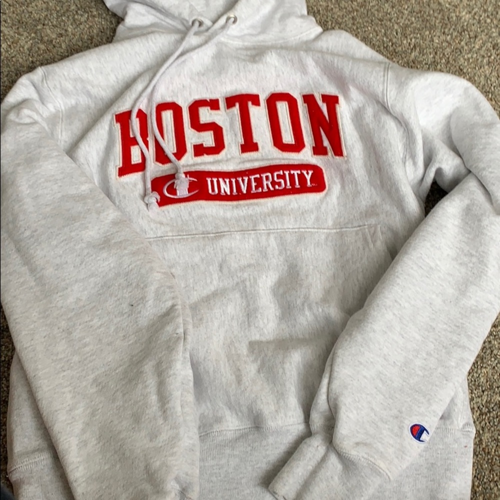 Vintage Boston university champion hoodie